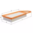 Filtre à air MAHLE LX 1282 - Visuel 1