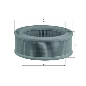 Filtre à air MAHLE LX 140