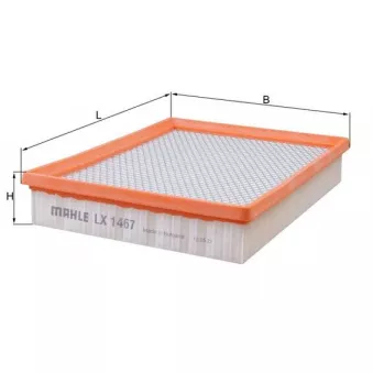 Filtre à air MAHLE LX 1467