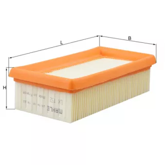 Filtre à air MAHLE LX 152