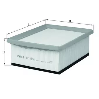 Filtre à air MAHLE LX 1568