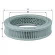 Filtre à air MAHLE LX 157 - Visuel 1