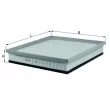 Filtre à air MAHLE LX 1583 - Visuel 1