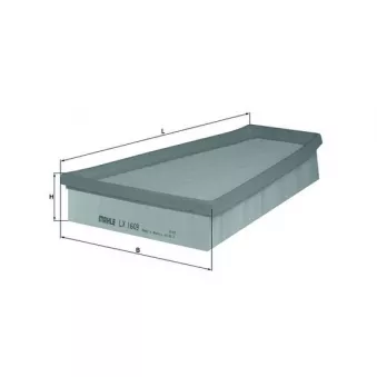 Filtre à air MAHLE LX 1609