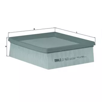 Filtre à air MAHLE LX 1622