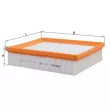 Filtre à air MAHLE LX 1652 - Visuel 1