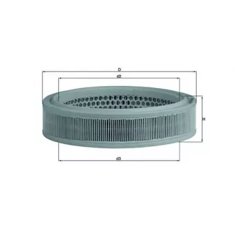 Filtre à air MAHLE LX 166