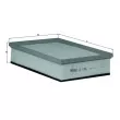 Filtre à air MAHLE LX 1706 - Visuel 1