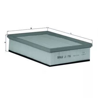 Filtre à air MAHLE LX 1706