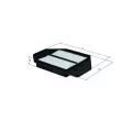 Filtre à air MAHLE LX 1742 - Visuel 1