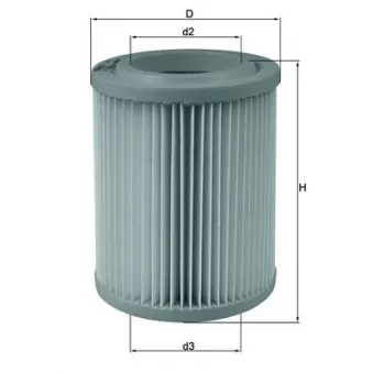 Filtre à air MAHLE LX 1768