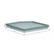 Filtre à air MAHLE LX 1791 - Visuel 1