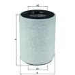 Filtre à air MAHLE LX 1792 - Visuel 1