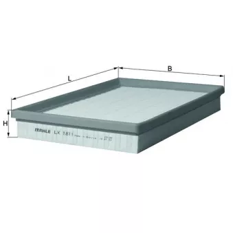 Filtre à air MAHLE LX 1811