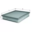 Filtre à air MAHLE LX 1817 - Visuel 1