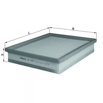 Filtre à air MAHLE LX 1817