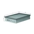 Filtre à air MAHLE LX 1821 - Visuel 1