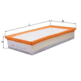 Filtre à air MAHLE LX 1835