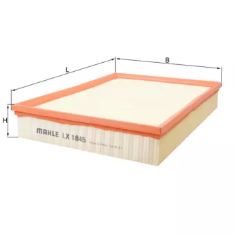 Filtre à air MAHLE LX 1845