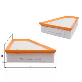 Filtre à air MAHLE LX 1885