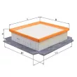 Filtre à air MAHLE LX 1982 - Visuel 1