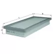 Filtre à air MAHLE LX 2023 - Visuel 1