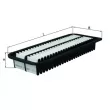 Filtre à air MAHLE LX 2027 - Visuel 1