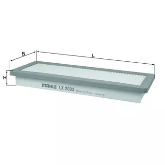 Filtre à air MAHLE LX 2033