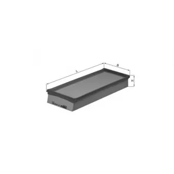 Filtre à air MAHLE LX 2038