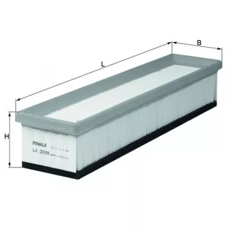 Filtre à air MAHLE LX 2039