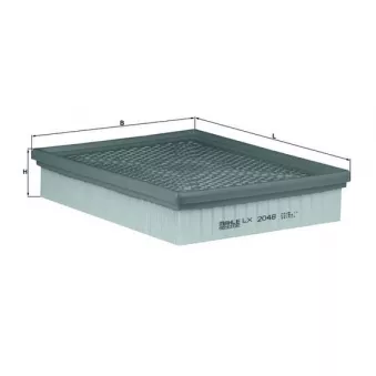 Filtre à air MAHLE LX 2048
