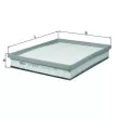 Filtre à air MAHLE LX 2076/3 - Visuel 1