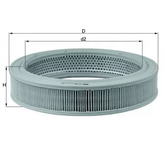 Filtre à air MAHLE LX 208