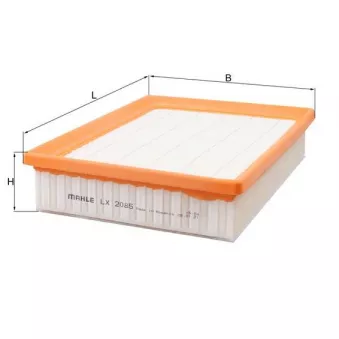 Filtre à air MAHLE LX 2085