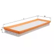 Filtre à air MAHLE LX 2093 - Visuel 1