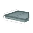 Filtre à air MAHLE LX 2098 - Visuel 1