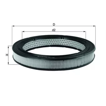Filtre à air MAHLE LX 210