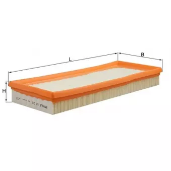 Filtre à air MAHLE LX 218