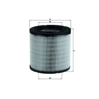Filtre à air MAHLE LX 249