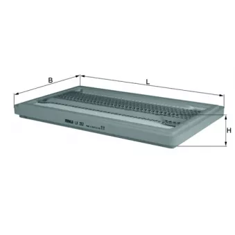 Filtre à air MAHLE LX 252
