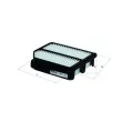 Filtre à air MAHLE LX 2612 - Visuel 1