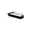 Filtre à air MAHLE LX 2617 - Visuel 1