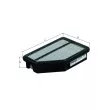 Filtre à air MAHLE LX 2618 - Visuel 1