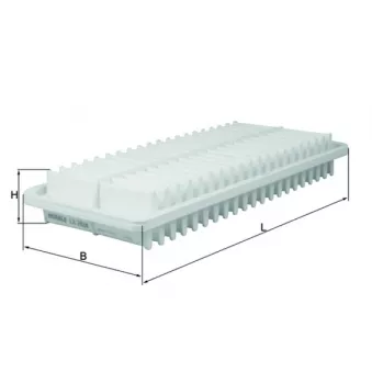 Filtre à air MAHLE LX 2634