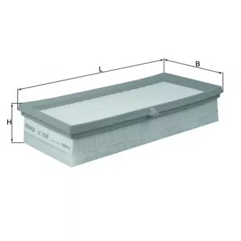 Filtre à air MAHLE LX 2636