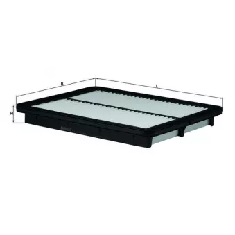 Filtre à air MAHLE LX 2639