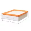 Filtre à air MAHLE LX 2676 - Visuel 1