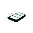 Filtre à air MAHLE LX 2686 - Visuel 1