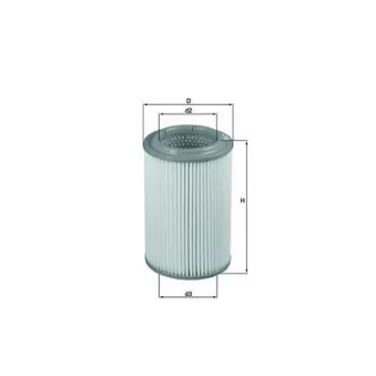Filtre à air MAHLE LX 2689