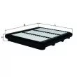 Filtre à air MAHLE LX 2690 - Visuel 1